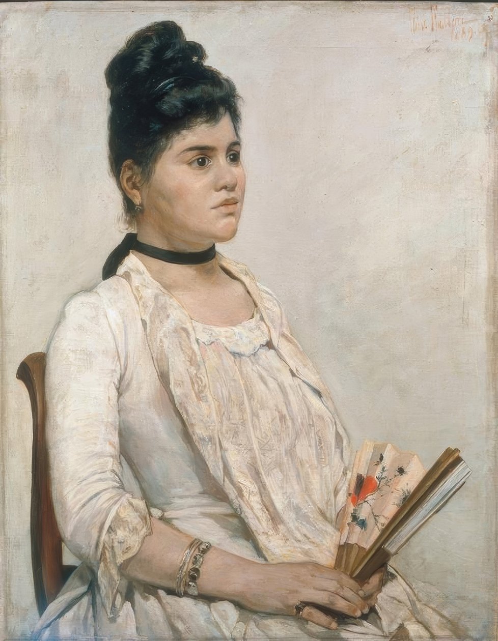 Portrét nevlastní dcery od Giovanni Fattori