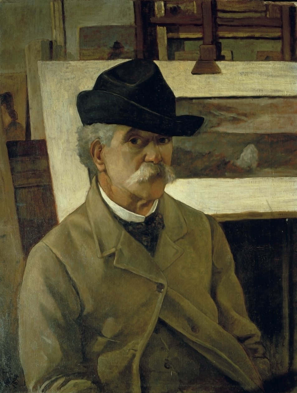 Autoportrét od Giovanni Fattori