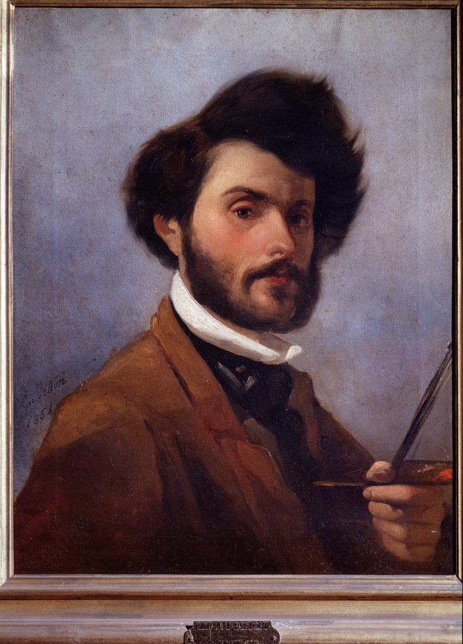 Autoportrét ve věku 29 let (malba od Giovanni Fattori