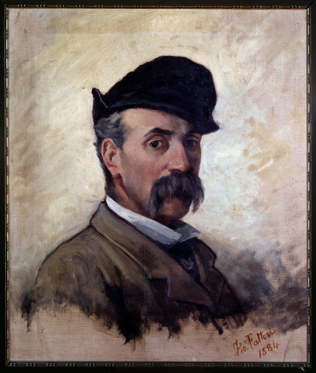 Autoportrét ve věku 59 let (malba od Giovanni Fattori