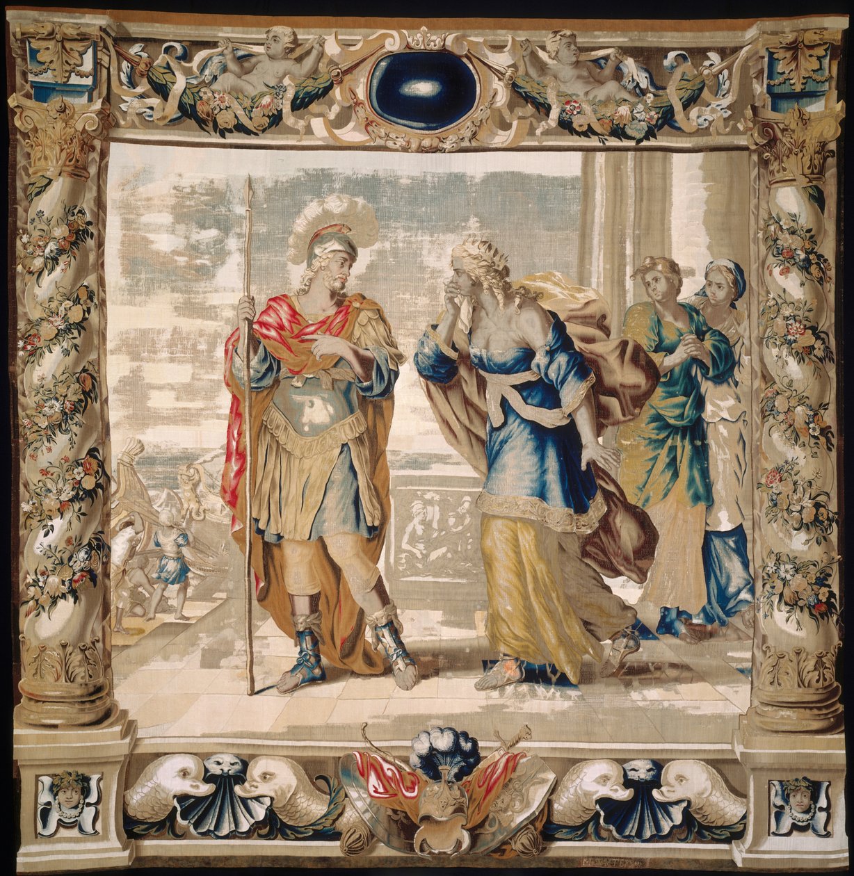 Aeneas se loučí s Dido od Giovanni Francesco (1610 62) Romanelli