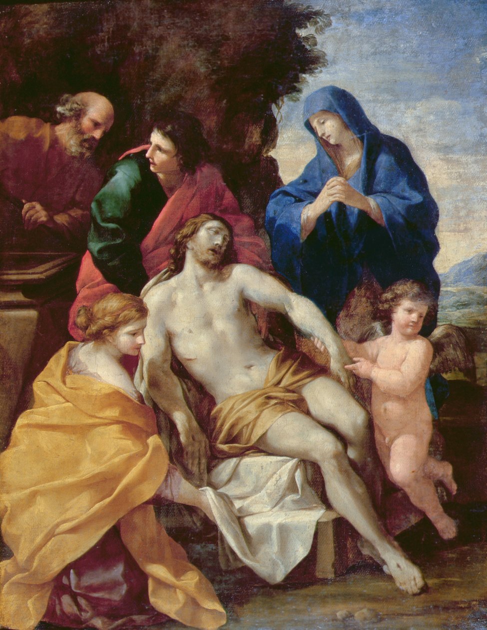 The Entombent, kolem roku 1638 (olej na plátně) od Giovanni Francesco (1610 62) Romanelli