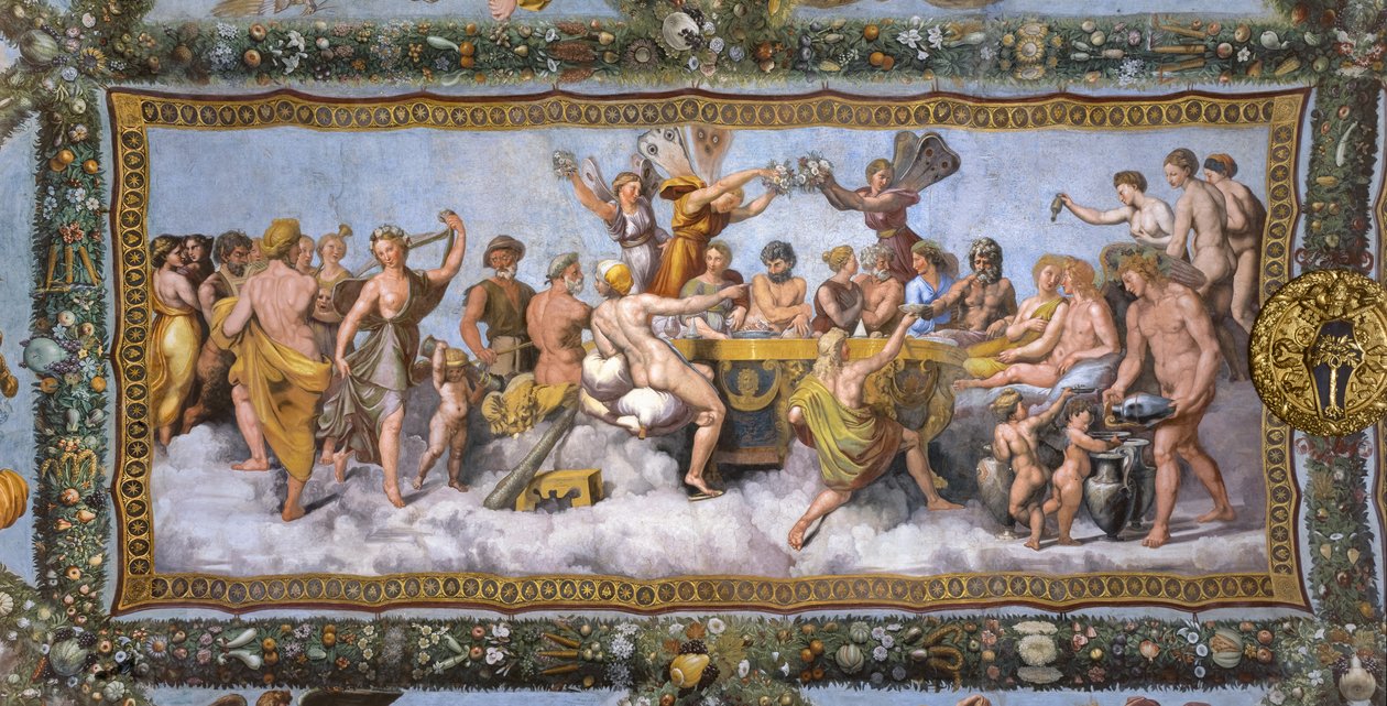 Manželství Amora a Psyché od Giovanni Francesco (c.1488 1528) Penni