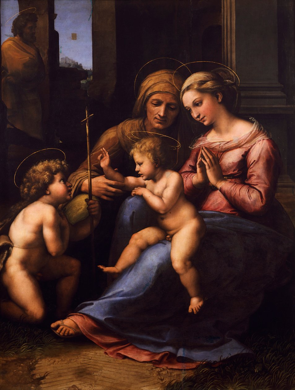 Naše Paní Božské Lásky, Giovan Francesco Penni, známý jako Fattore (asi 1488-1528) od Giovanni Francesco (c.1488 1528) Penni