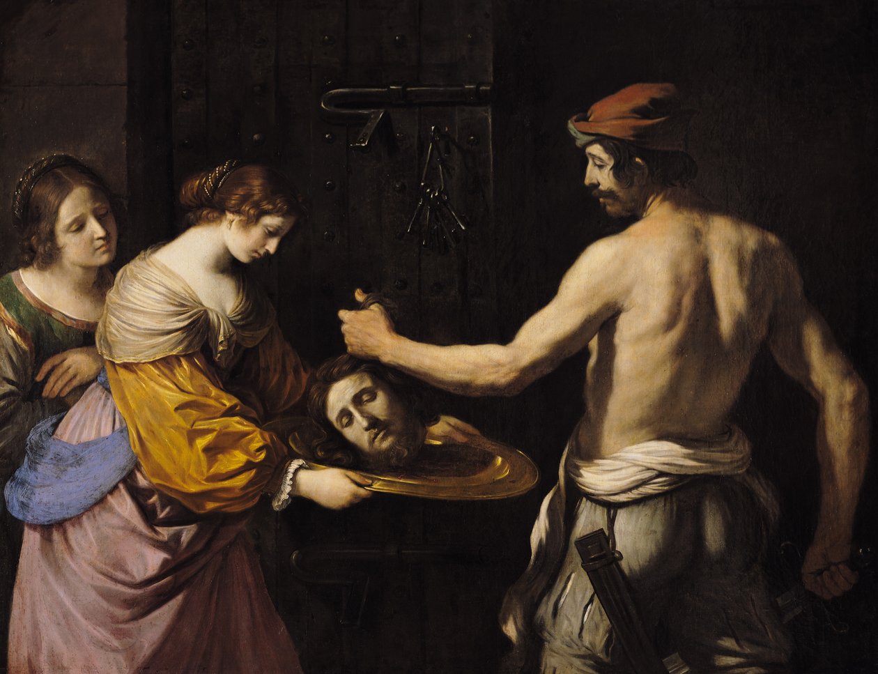 Salome přijímá hlavu svatého Jana Křtitele, 1637 od Giovanni Francesco Barbieri
