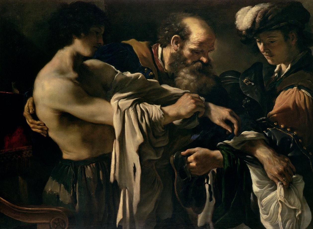 Návrat marnotratného syna od Giovanni Francesco Barbieri