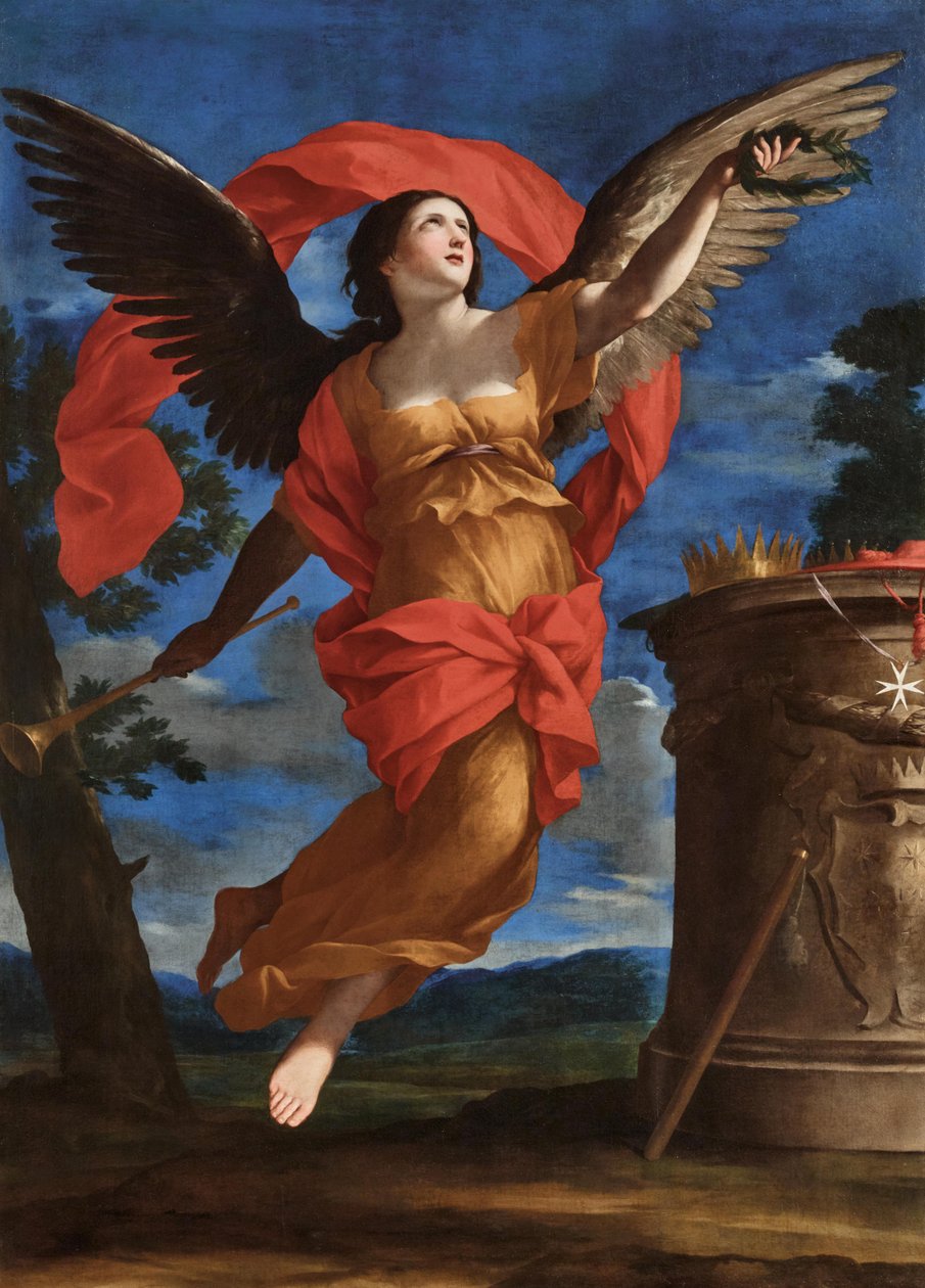 Alegorie slávy, mezi 1646 a 1648. od Giovanni Francesco Romanelli