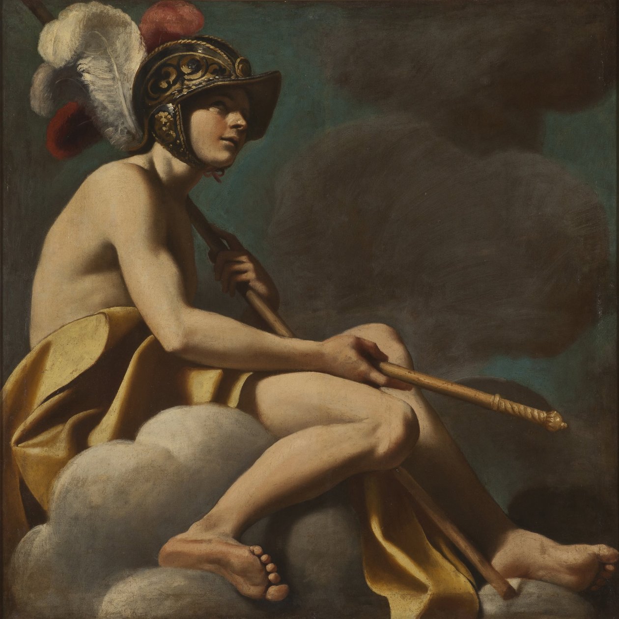březen od Giovanni Francesco Romanelli