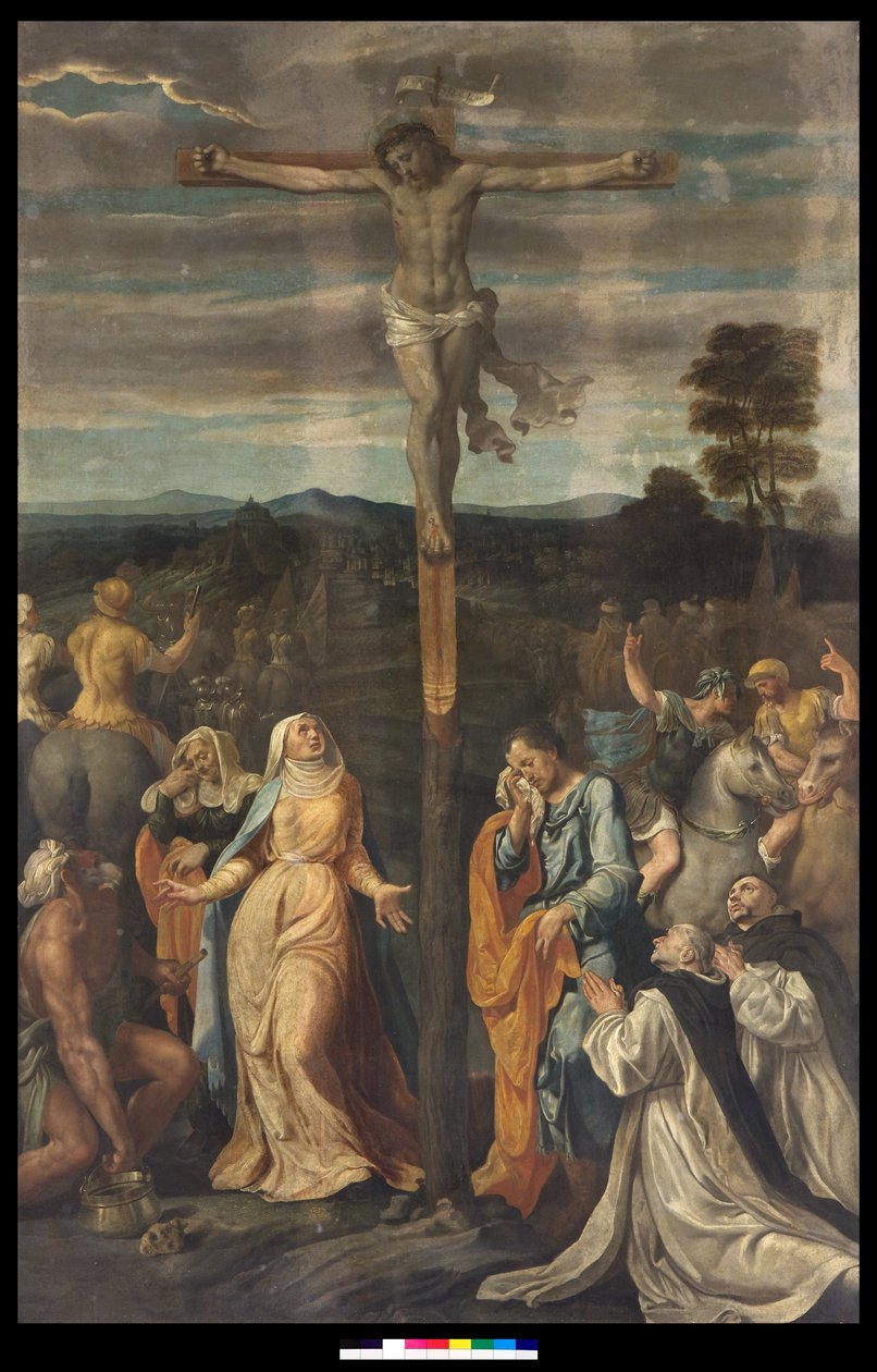 Ukřižování, 1541-45 od Giovanni Fratino