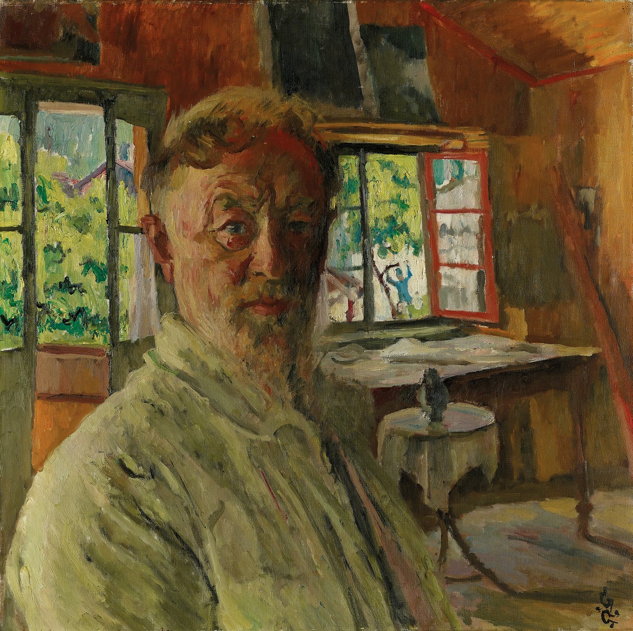 Autoportrét, 1931 od Giovanni Giacometti