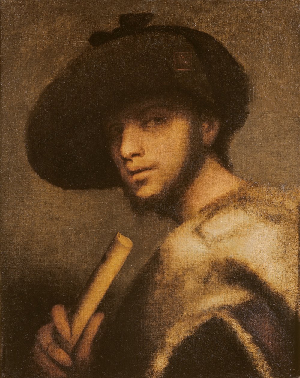 Piper (olej na plátně) od Giovanni Girolamo Savoldo