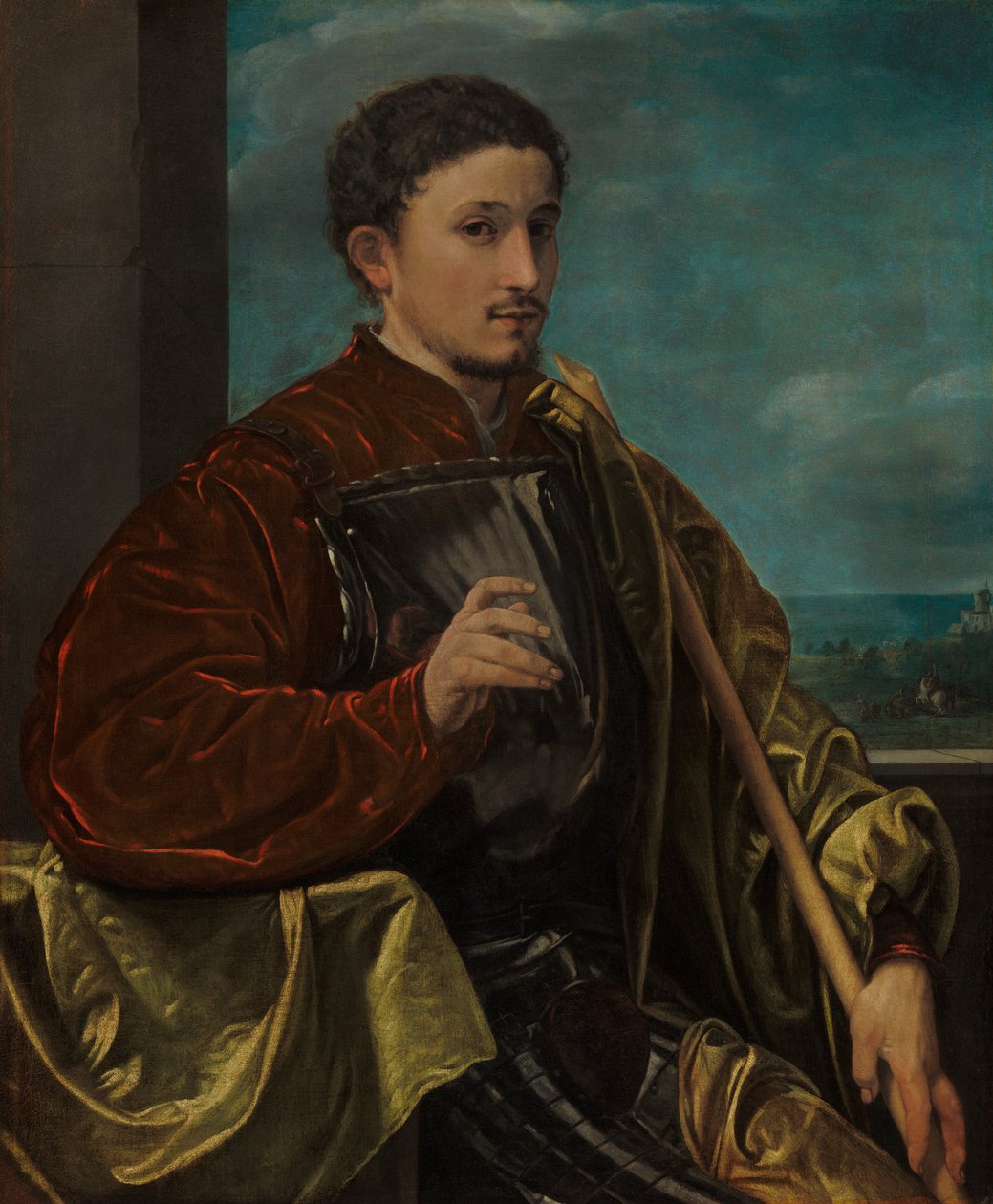 Portrét rytíře od Giovanni Girolamo Savoldo