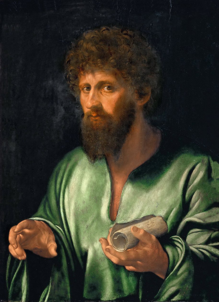 Renesance: filozof ze starověku par Savoldo, Giovanni Girolamo (1480/85-1548) od Giovanni Girolamo Savoldo