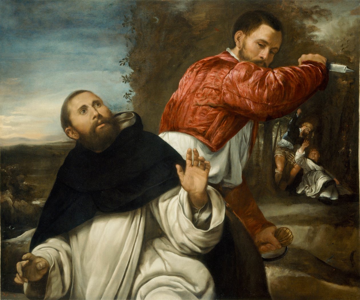 Smrt svatého Petra mučedníka od Giovanni Girolamo Savoldo