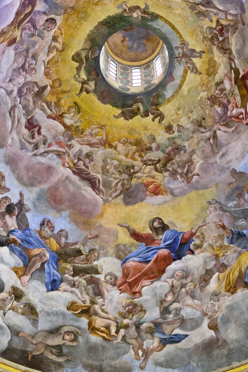 Glory of Paradise, detail od Giovanni Lanfranco