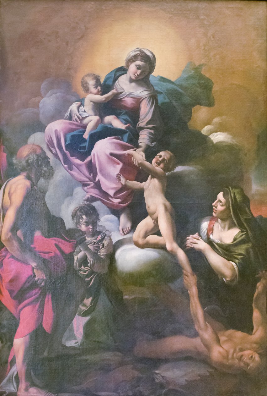 Spása duše od Giovanni Lanfranco