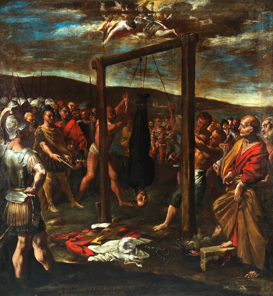 Umučení svatého Josefa Presbytera, cca 1640-1645. od Giovanni Lanfranco