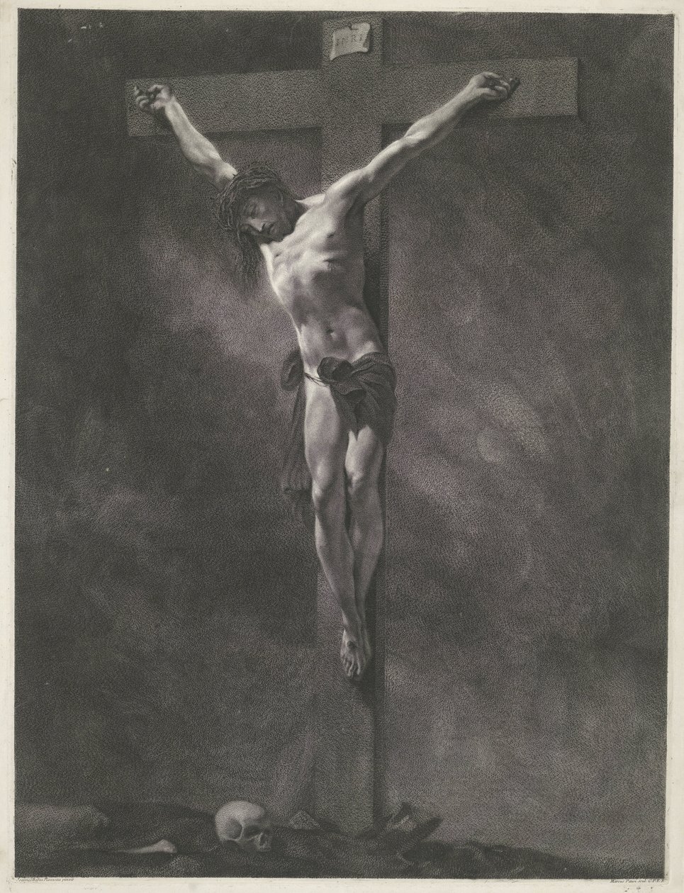 Kristus na kříži od Giovanni Marco Pitteri
