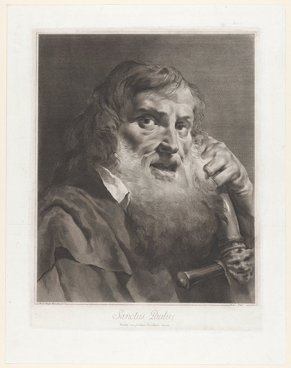 Svatého Pavla Saint Paul (titul na předmětu) od Giovanni Marco Pitteri