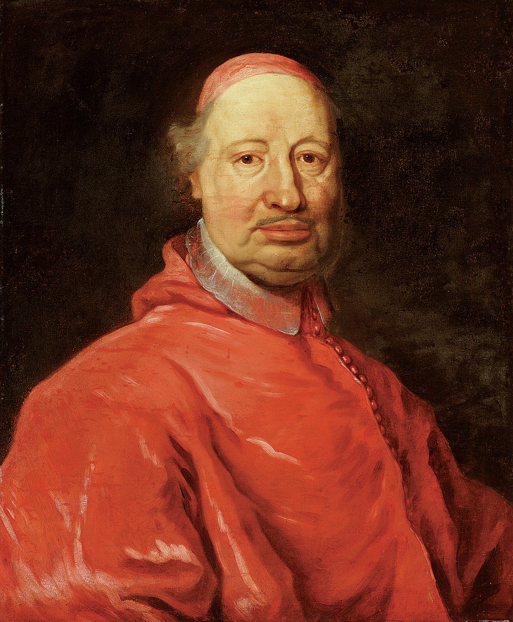 Portrét kardinála Fernanda Nuzziho od Giovanni Maria Morandi