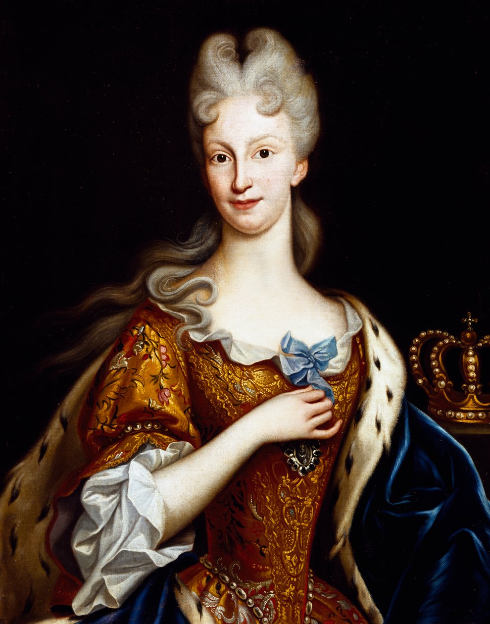 Portrét Elisabeth Farnese (Parma od Giovanni Maria delle called Mulinaretto Piane