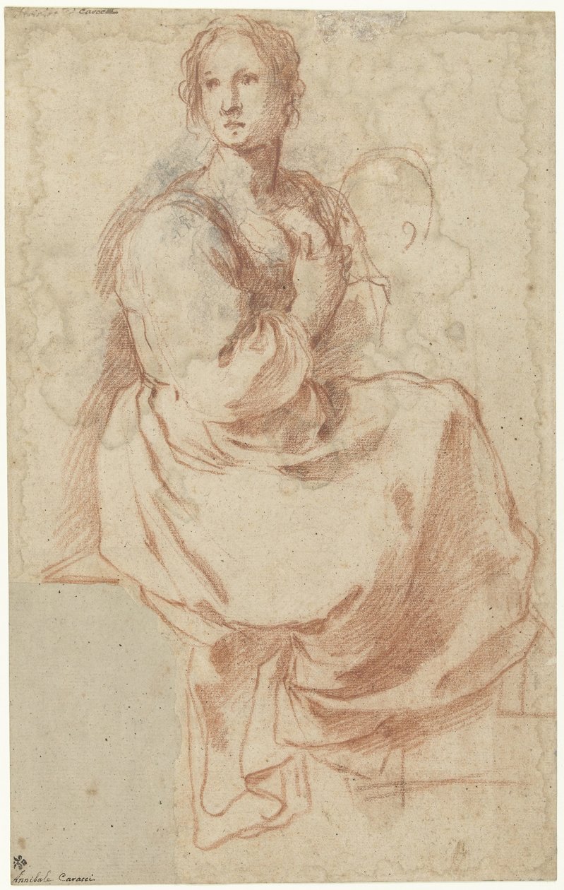 Studie pro Pero od Giovanni Martinelli (attributed to)