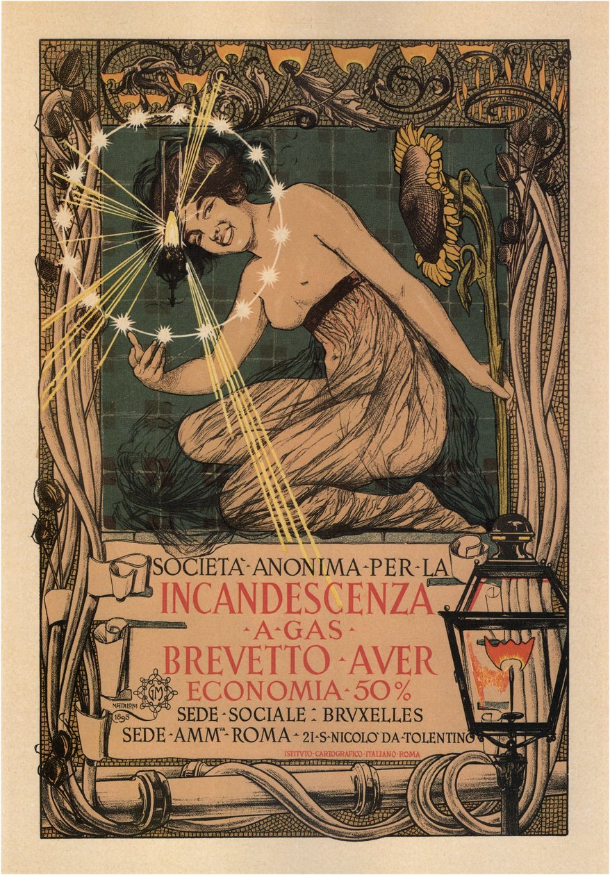 Společnost Glow, 1895 od Giovanni Mataloni