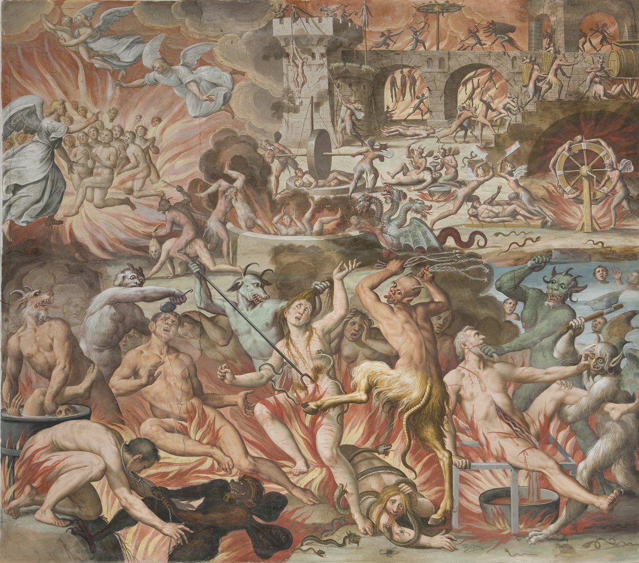 Peklo, 1614 od Giovanni Mauro della Rovere