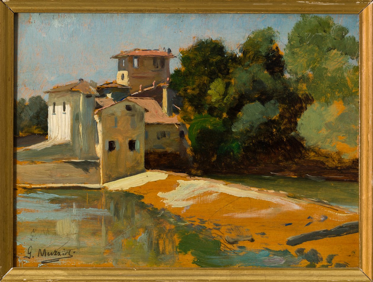 Saint Andrew z Rovezzana, Florencie (olejomalba na palubě) od Giovanni Muzzioli
