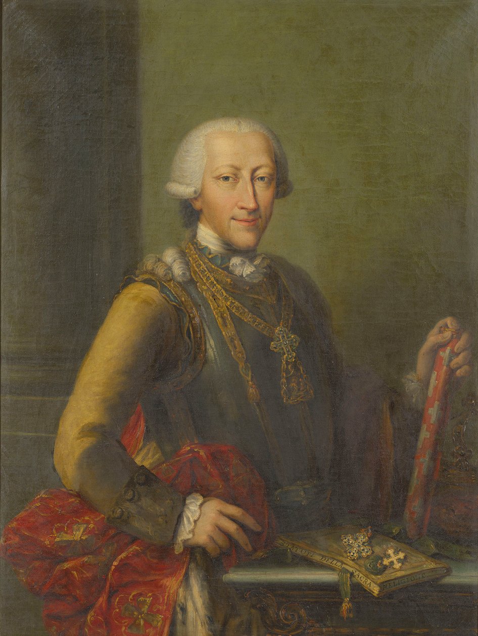 Portrét krále Viktora Amadea III ze Sardinie 1726-1796, 18. století. od Giovanni, Panealbo