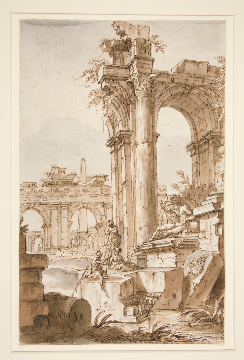 Pro Romana Capriccia od Giovanni Paolo Panini