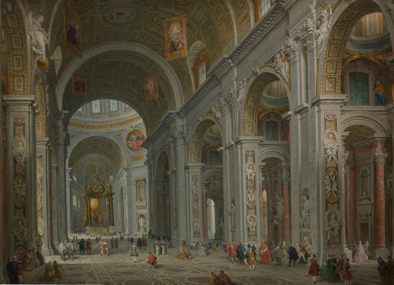 Interiér Saint Peter