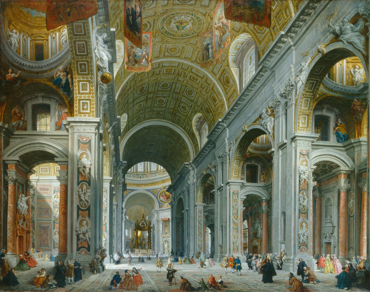 Interiér Saint Peter