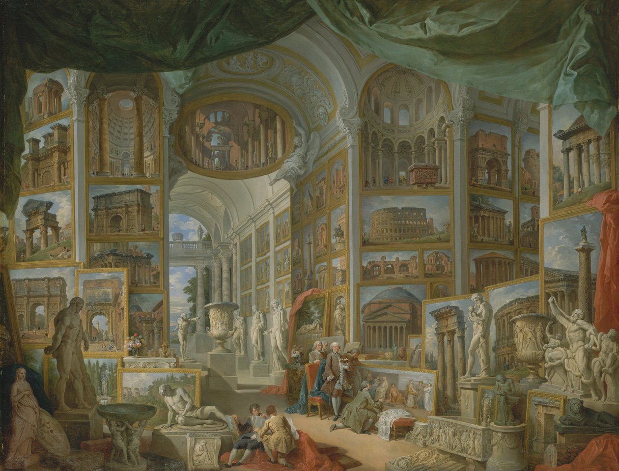 Starověký Řím, 1757. od Giovanni Paolo Pannini