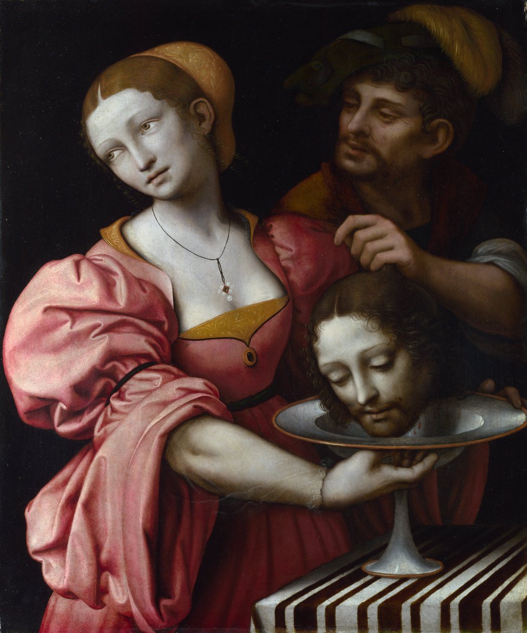 Giampietrino (1 polovina 16. stol.) Salome Olej na dřevě cca 1510-1520 Národní galerie, Londýn 68,6x57,2 od Giovanni Pietro Rizzoli Giampietrino
