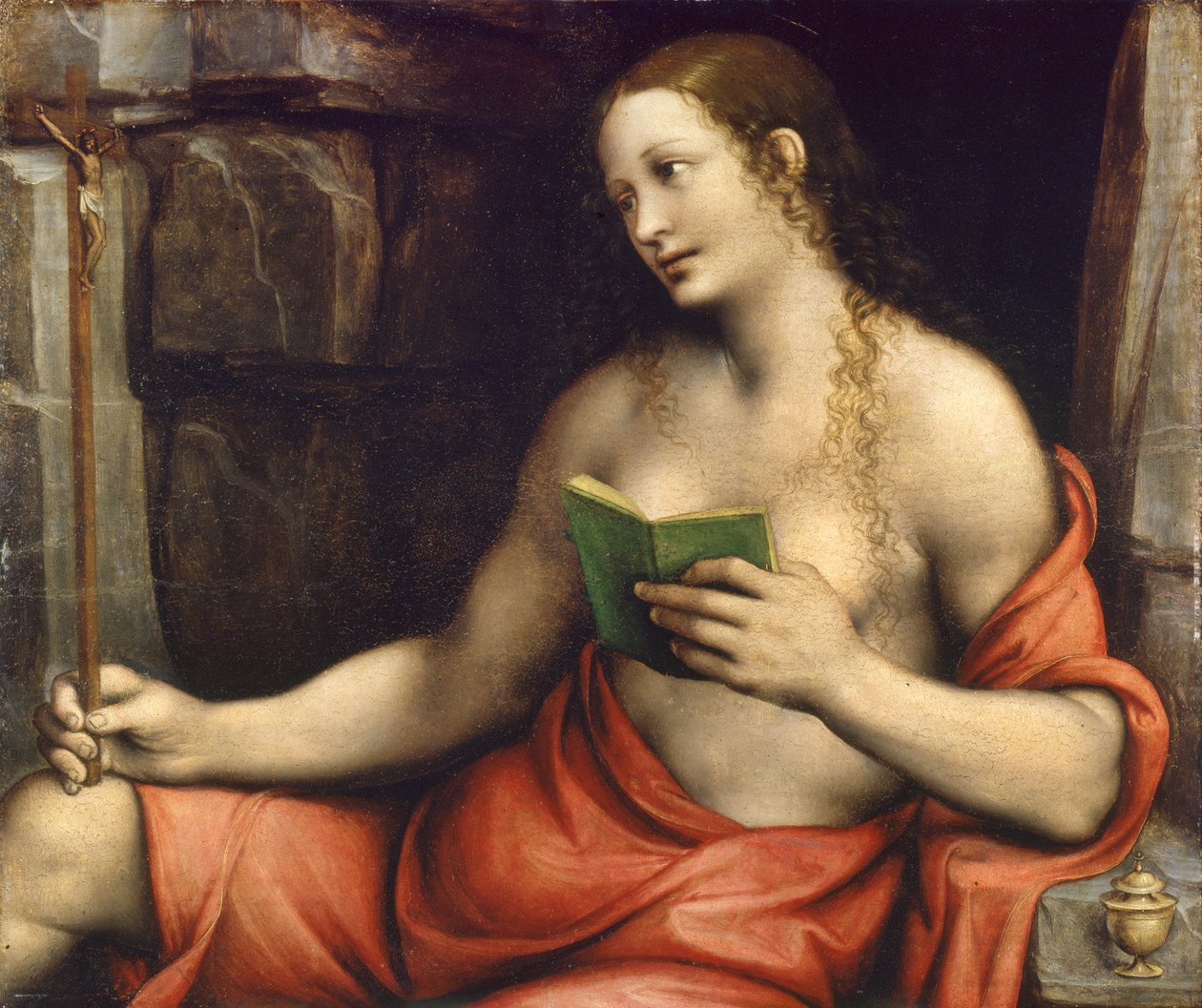 Kající Svatá Máří Magdalena, kolem 1520 (olej na desce) od Giovanni Pietro Rizzoli Giampietrino