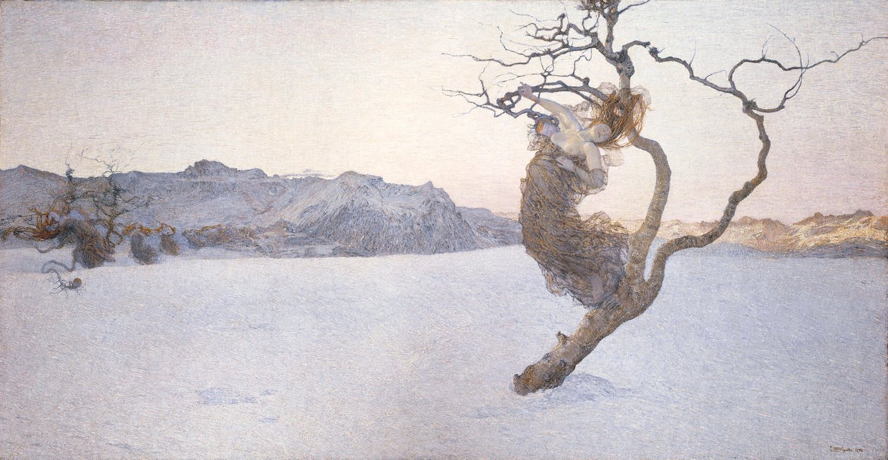 Rakousko, Vídeň, Zlé matky od Giovanni Segantini