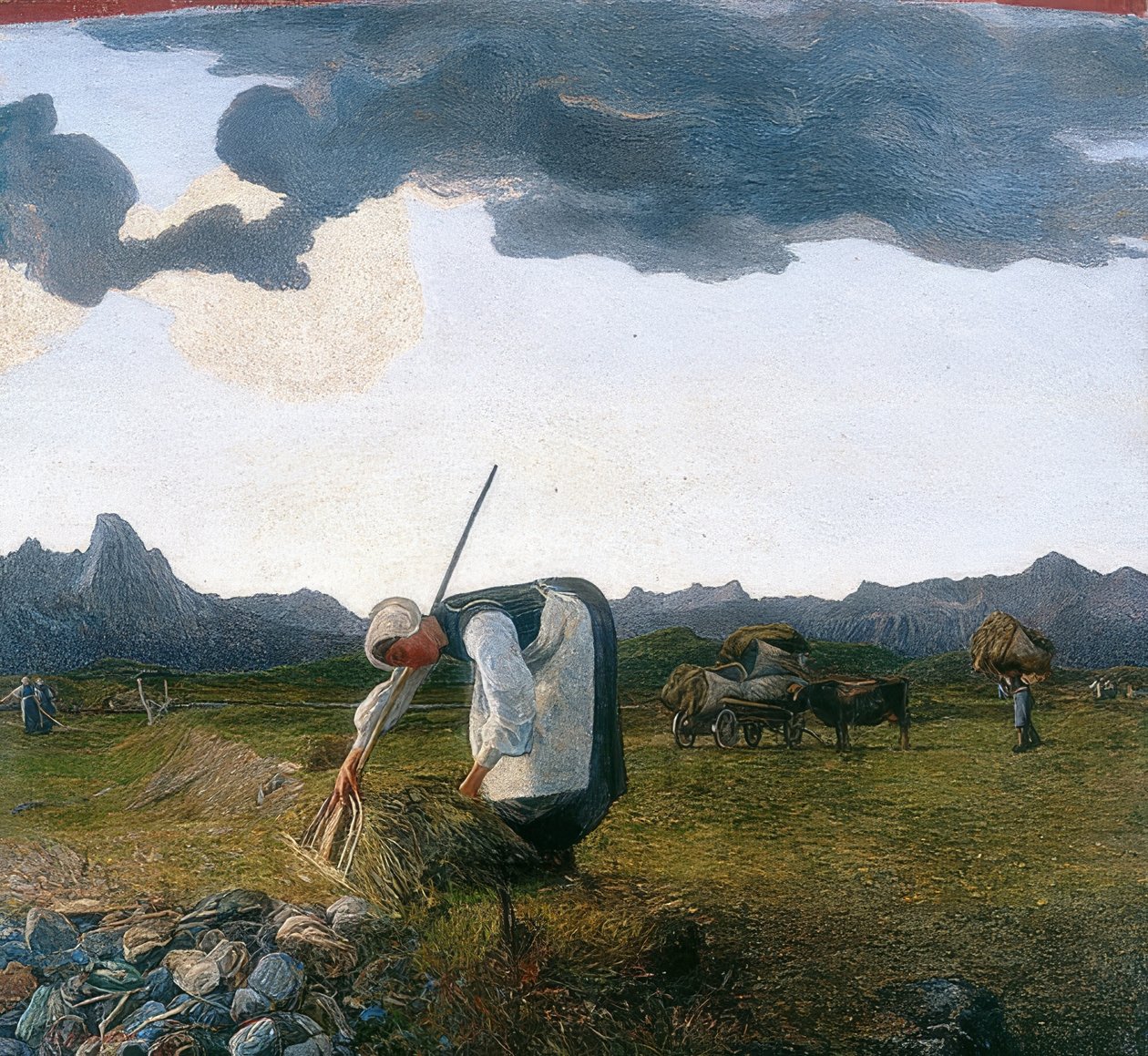 Senoseč. 1889-98 od Giovanni Segantini