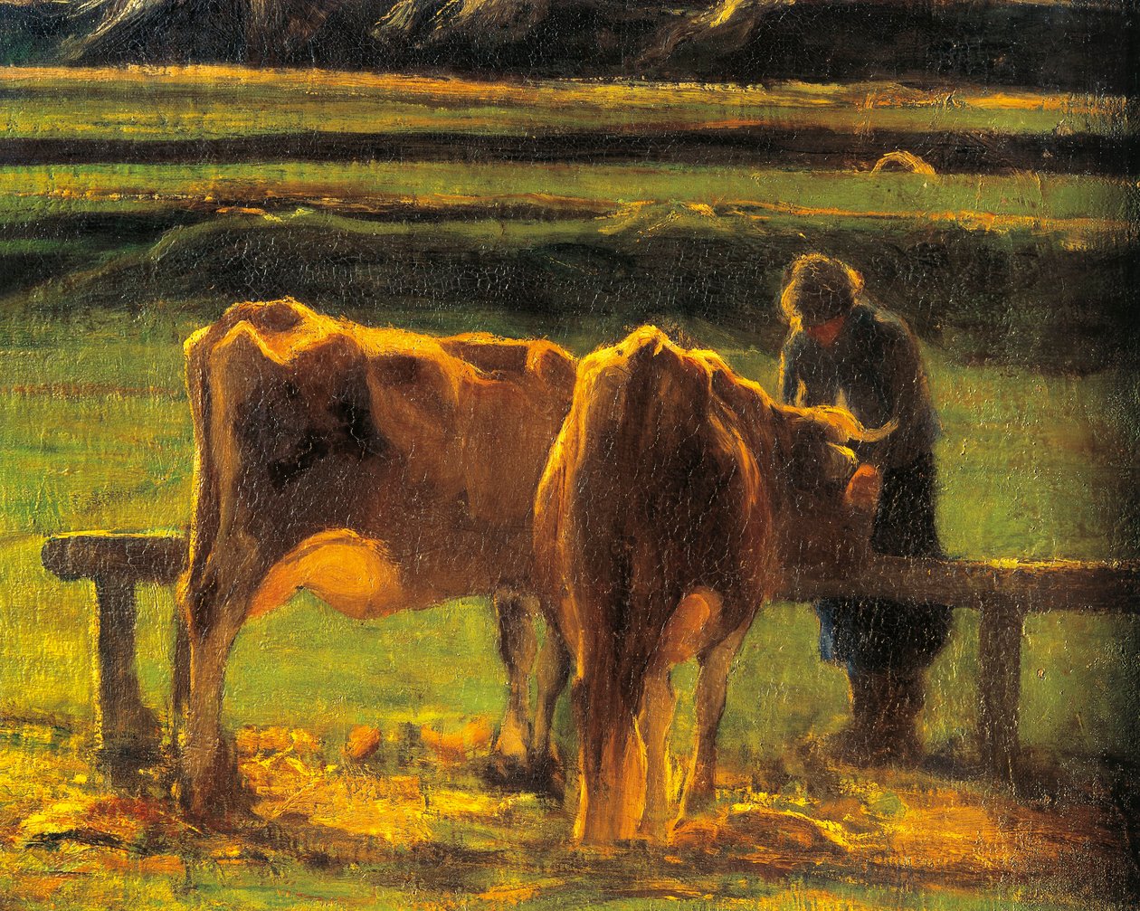Itálie, Řím, Alla Stanga od Giovanni Segantini