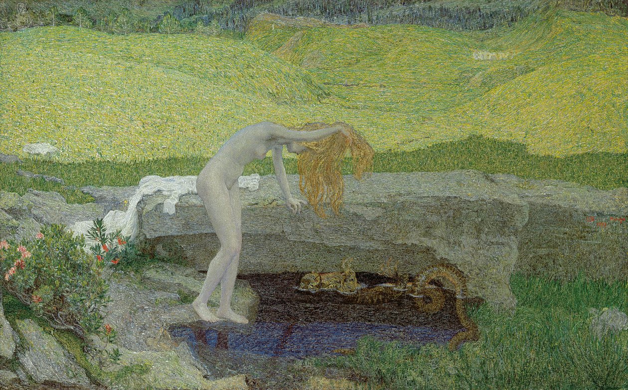 Marnost Zdroj zla od Giovanni Segantini