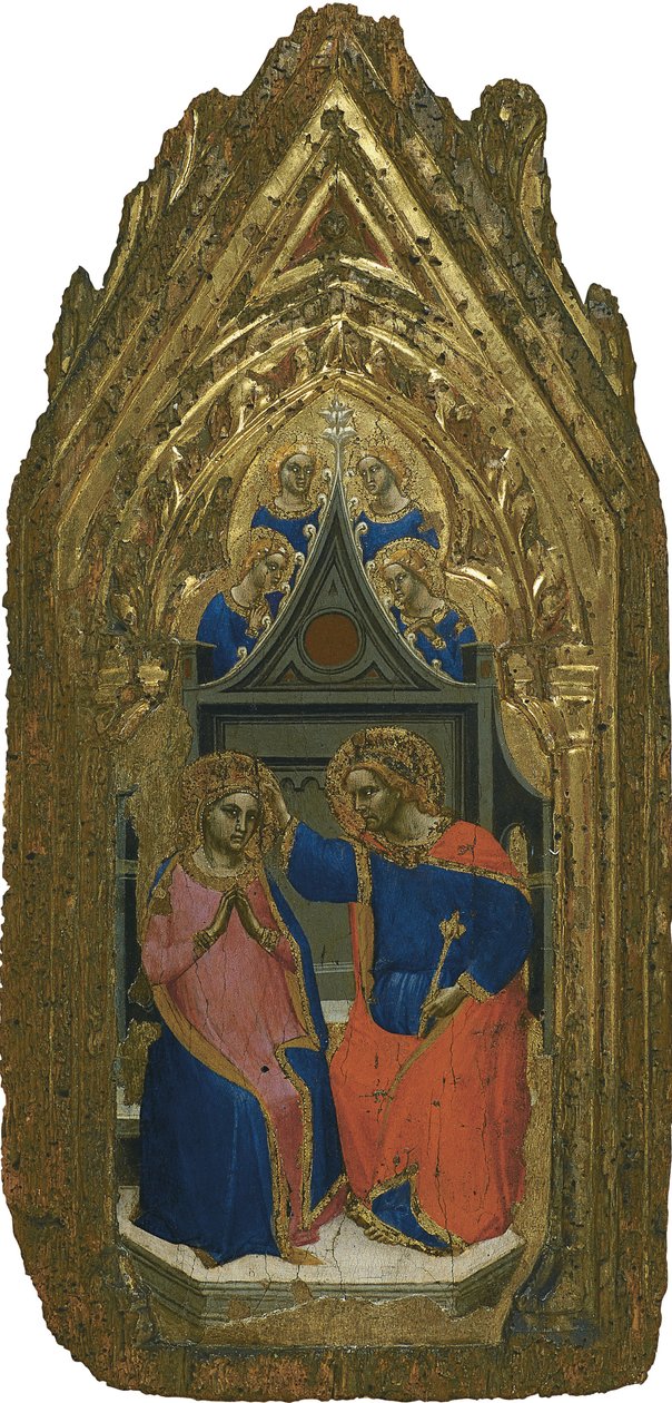 Korunovace Panny Marie se čtyřmi anděly od Giovanni da Bologna
