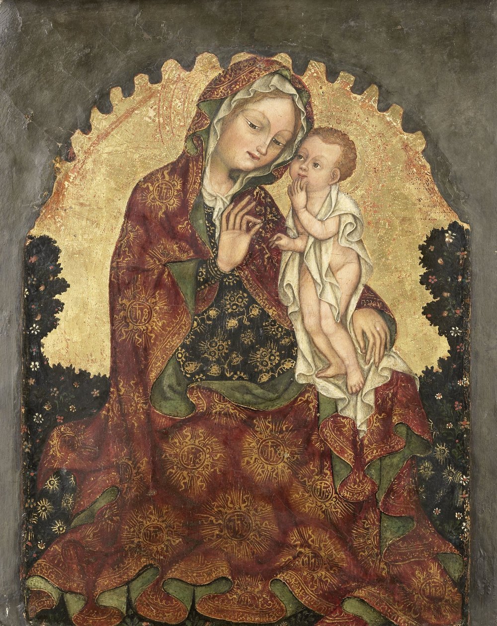 Madona pokory od Giovanni da Francia (attributed to)