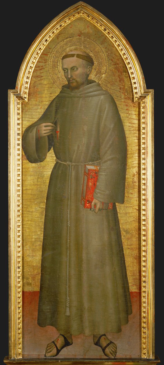 Svatý František z Assisi ... od Giovanni da Milano