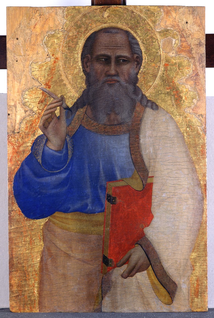 Jan Evangelista, kolem 1365 (tempera na topolovém dřevě) od Giovanni del Biondo dal Casentino