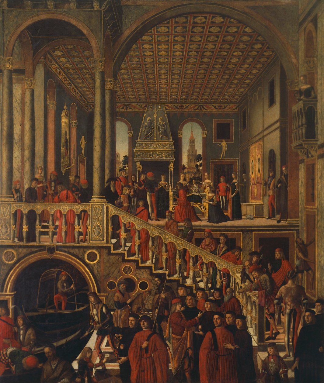 Benvegnudon tyttären ihmeellinen paraneminen od Giovanni di Niccolo Mansueti