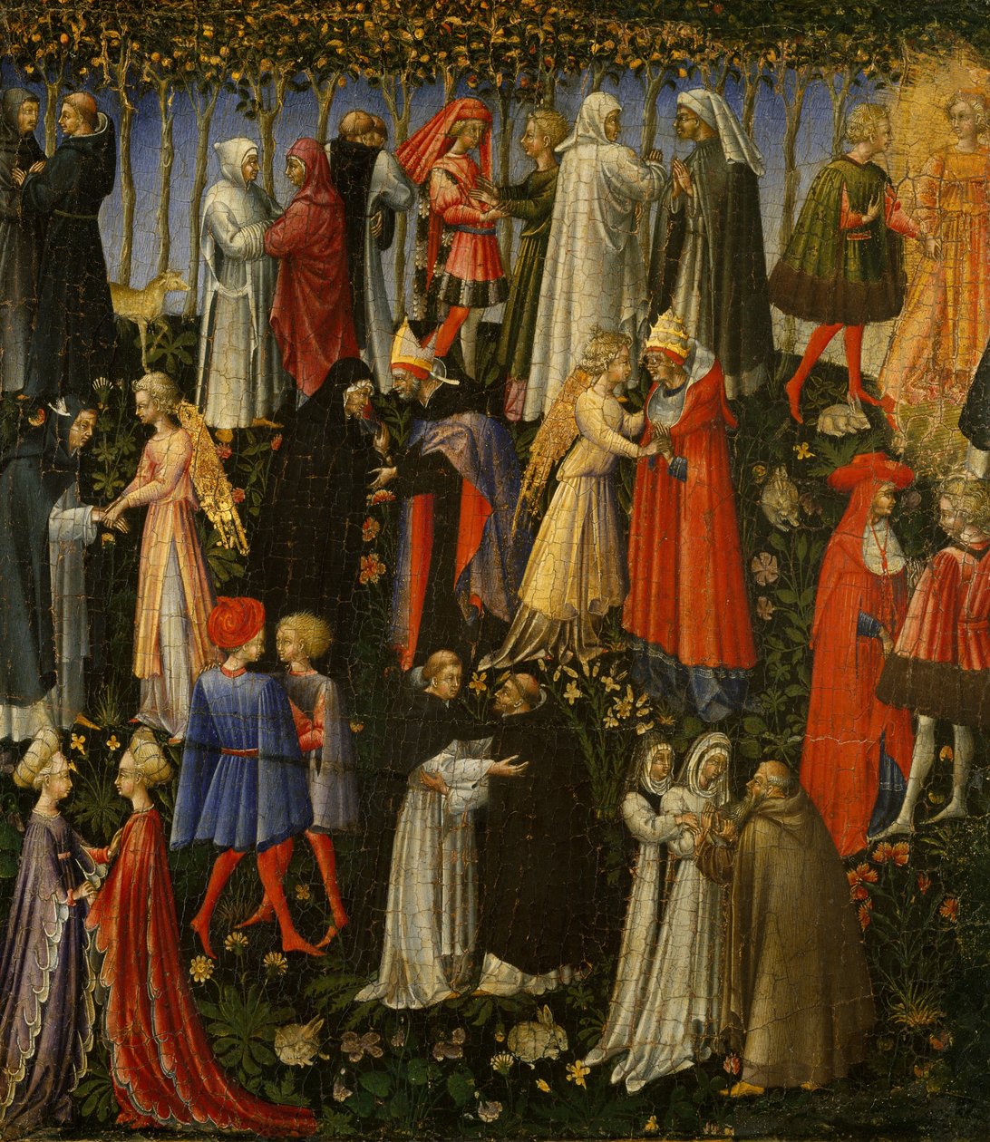 Ráj, 1445. od Giovanni di Paolo