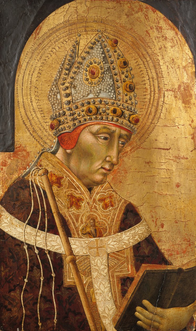 Svatý Ambrož, 1465-70. od Giovanni di Paolo