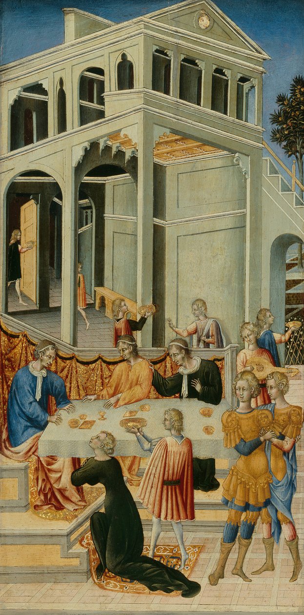 Salome žádá Heroda o hlavu svatého Jana Křtitele, 145560. od Giovanni di Paolo