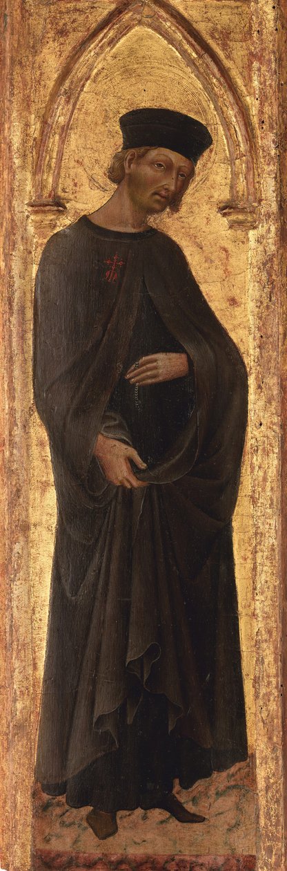 Blahoslavený Andrea Gallerani zemřel 1251, 1447-65. od Giovanni di Paolo