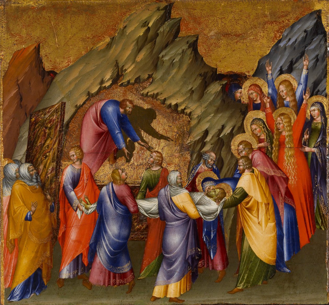 Pohřbení od Giovanni di Paolo